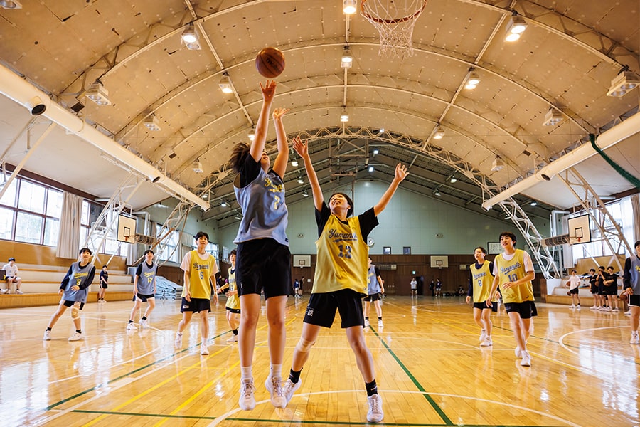 女子バスケ1