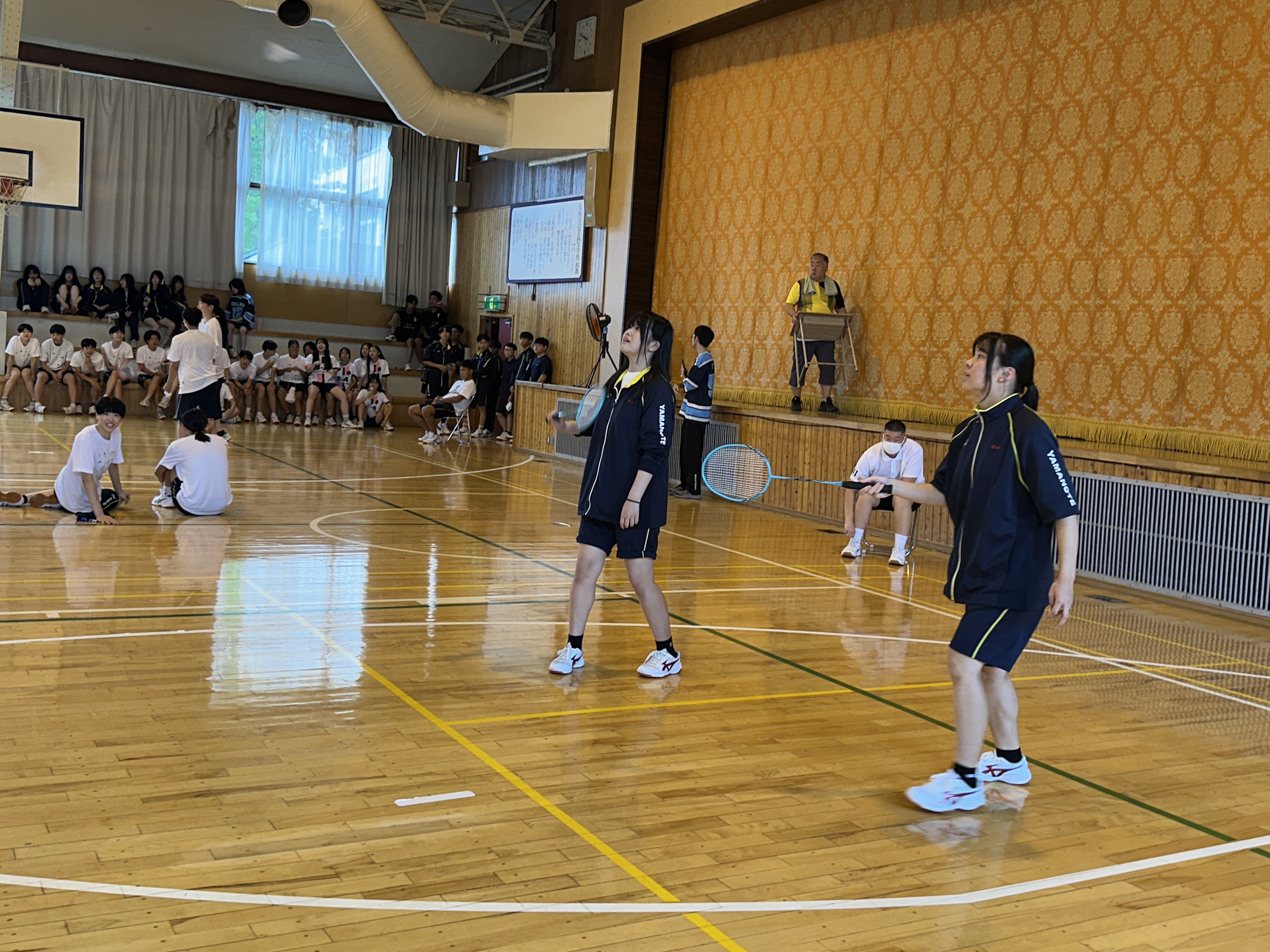 女子バドミントン②