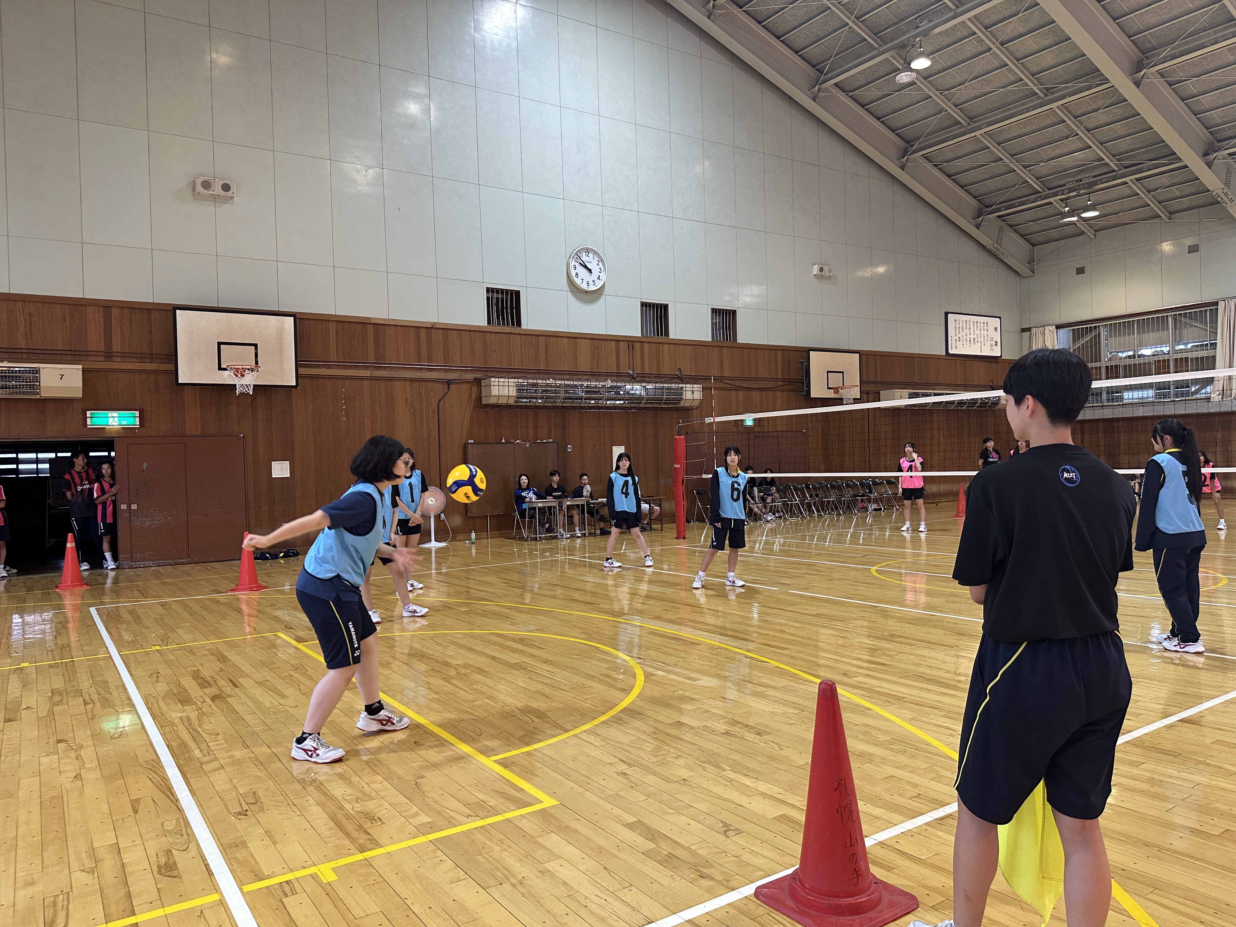 女子バレー①