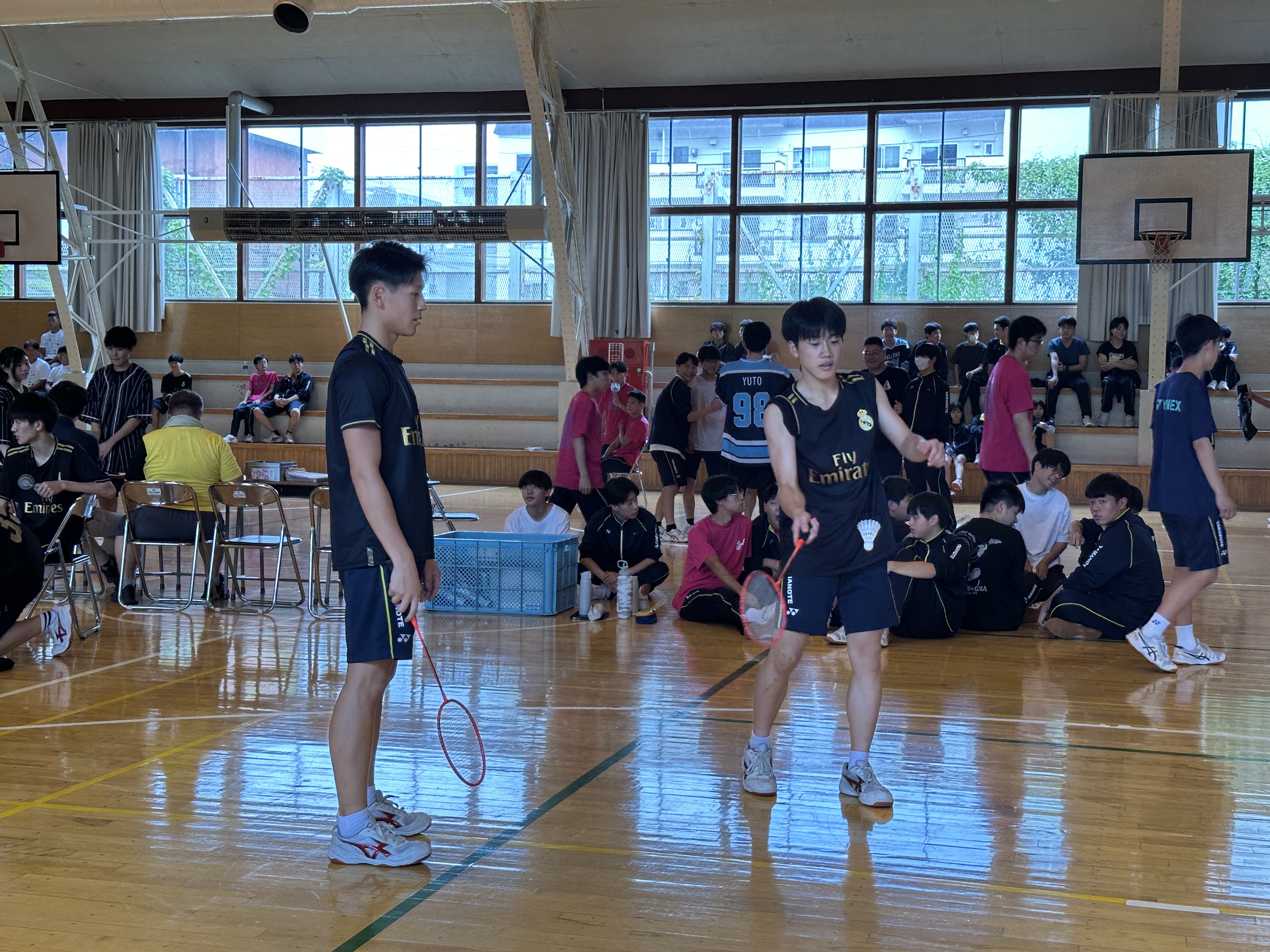 男子バドミントン②