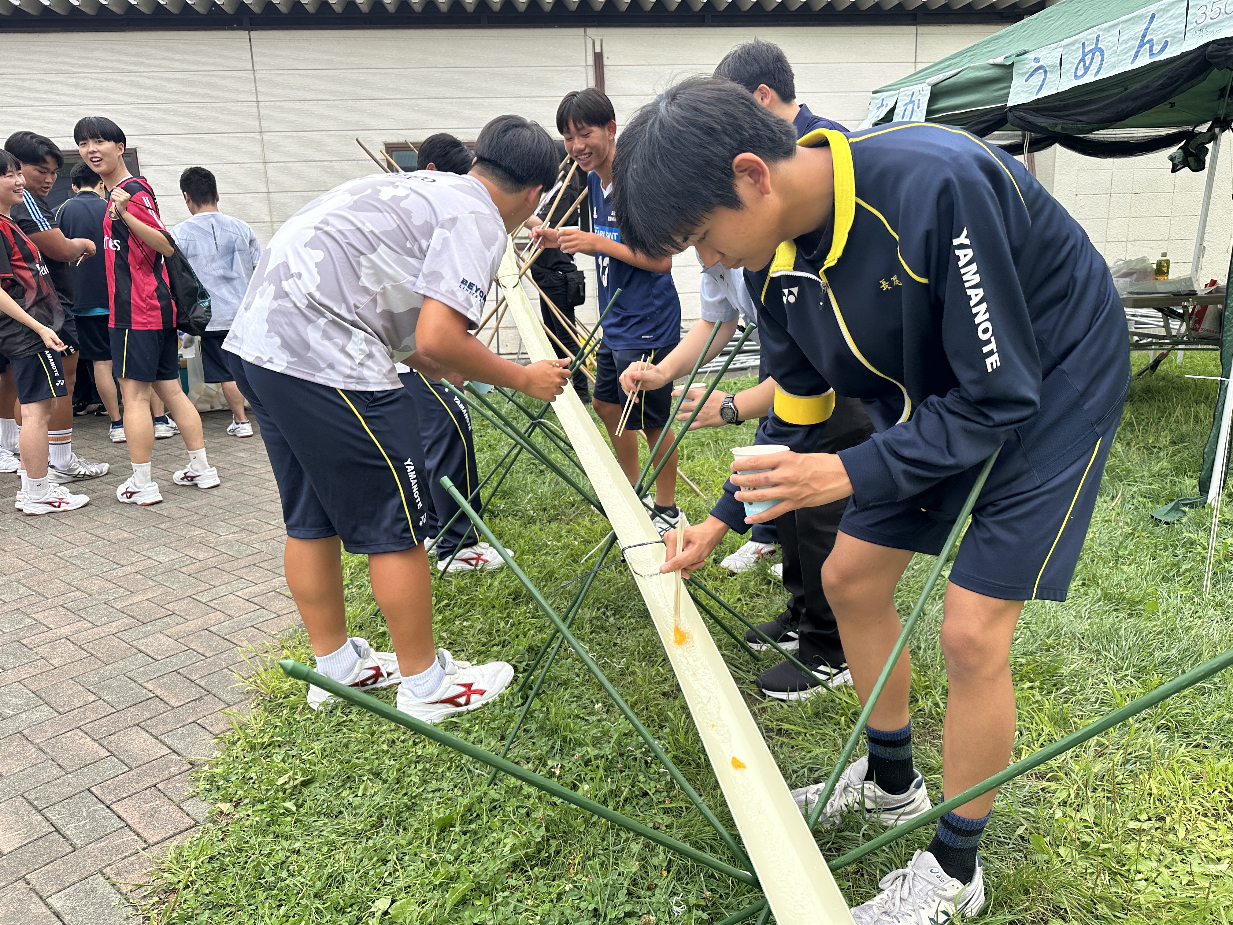 流しそうめん