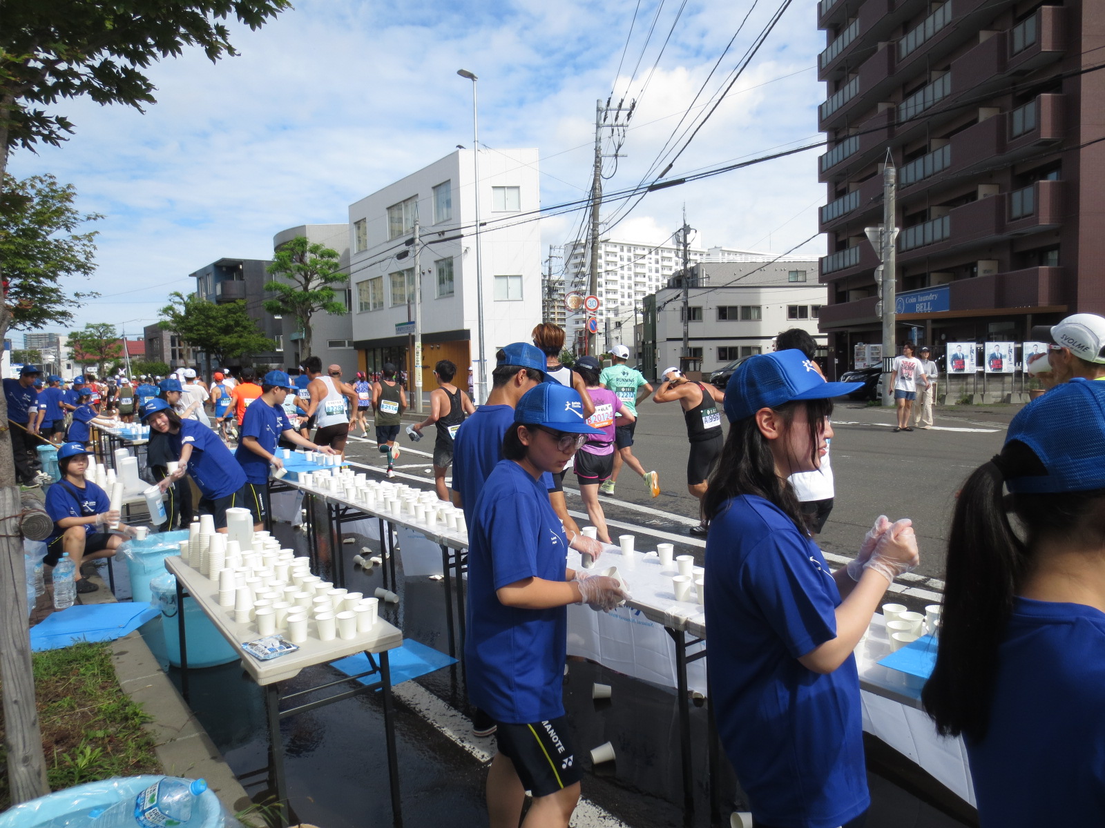 ボランティア活動に参加しました
