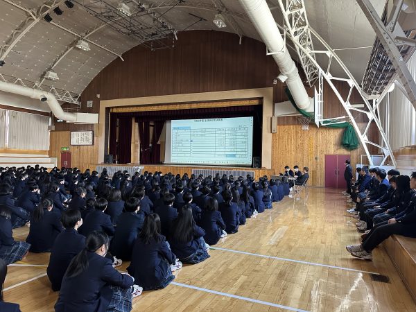 生徒総会・激励会を行いました